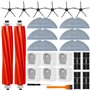 ROELLY Kit 26 Accessoires pour Roborock S7 MaxV Ultra & S7 Pro Ultra:2 Brosses Principales