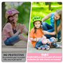 PQETBV Protection Roller Enfant à pour Enfants de 6 Pièces avec Genouillères, Coudières et Protège-Poignets pour Enfants de 3 à 