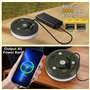 PQETBV Guirlande Lumineuse de Camping, Lampe de Camping Rechargeable, Guirlande Lumineuse Extérieure Portable, Lampe de Camping 