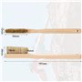 CJ-CB2028B Lot de 2 brosses d'escalade avec poils de sanglier épais et ultra durables et poignée ergonomique pour toutes les pri