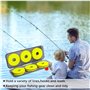 LiJuanWang Bobines de Mousse de Pêche,6 pièces Bobine Fil de Pêche avec Boîte en Plastique,Bobine de Pêche,Bobine de Ligne de pê