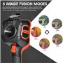 Caméra d'imagerie thermique, imageur thermique infrarouge portable à résolution 220x160 IR avec écran d'affichage couleur de 3,5