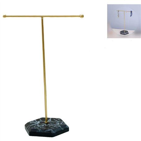 Présentoir de Collier en T en Métal