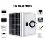 ECO-WORTHY 10watts 12 Volts Ponocristallin Panneau Solaire