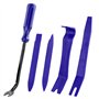 REBECASKYENS Lot de 5 Outils de démontage de Voiture Violets - Cales de Garniture de Voiture - Outils de démontage pour intérieu