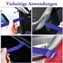 REBECASKYENS Lot de 5 Outils de démontage de Voiture Violets - Cales de Garniture de Voiture - Outils de démontage pour intérieu