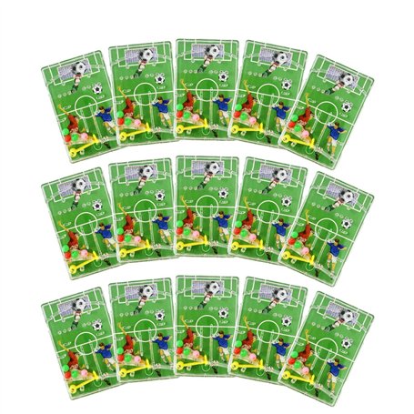 TAFACE Lot de 15 jouets de football à flipper - Pour garçons et filles - Cadeau d'anniversaire - Jeux de fête