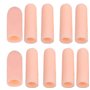 10PCS Gel Finger cot doigtier Protecteur de Doigt Support Couvre-Doigts en Silicone Contre Les Ampoules Idéal pour protéger Les