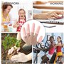 10PCS Gel Finger cot doigtier Protecteur de Doigt Support Couvre-Doigts en Silicone Contre Les Ampoules Idéal pour protéger Les 