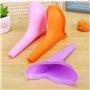 Pisse Debout Femme,5 Pcs Toilette Camping Urinoir en silicone réutilisable pour femme Entonnoir pour uriner debout Pratique et C