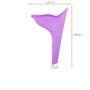 Pisse Debout Femme,5 Pcs Toilette Camping Urinoir en silicone réutilisable pour femme Entonnoir pour uriner debout Pratique et C