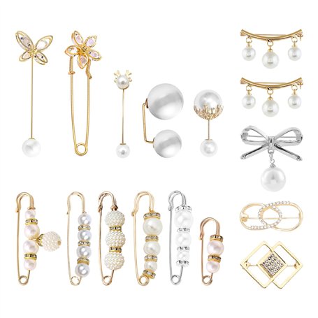 16 Pièces Épingles De Sûreté