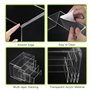 VFANDV 8 Pièces Présentoir en Acrylique Transparent, Présentoir Support Multifonction 4 Tailles pour Cupcakes Desserts Cosmétiqu