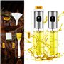 2 Pièces 100ml Spray Huile D'olive Vaporisateur D'huile et de Vinaigre