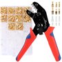 VFANDV 0.5-2.5 mm² Kit Pince a Sertir Cosse Electrique