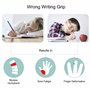 MengH-SHOP Crayon Poignées Guides Doigts Silicone Crayon Grip Posture Correction Outils Aide Écriture pour Enfant Étudiants 13 P