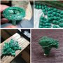 15 PCS 4/6/8/21/23mm Épaisseur Vert Sculpture Cire Morceau, Gravure De Bijoux Faire Outil Mold Cire Anneau Cire de Sculpture Sol
