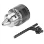 3-16mm Mandrin de Perçage avec Clé de Mandrin pour Perceuse Électrique B16/B18 /1/2-20UNF pour Tours et Perceuses à Colonne (3-1