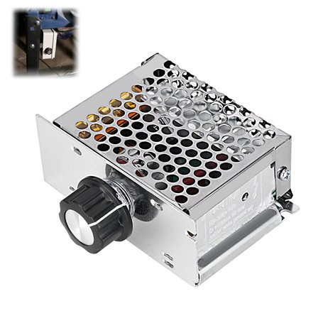 Régulateur de Tension AC 4000 W Régulateur de Vitesse pour Moteur électrique variateur 220 V