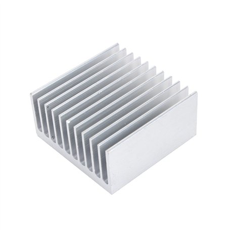 Dissipateur de Chaleur en Aluminium Haute Puissance 11pcs Ailettes 40x40x20mm pour Transistors à Semi-Conducteurs