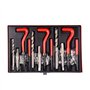 Kit de réparation de filetage 88 pièces Helicoil M6 M8 M10 tarauds et forets