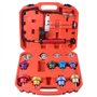 DAYUAN 14PCS Kit de Test de Pression Radiateur Système Testeur Liquide de Refroidissement Auto Outil de Suppression Rouge