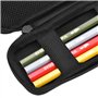 Case Wonder Coque Rigide en Eva Sac de Crayon Trousse Couleur Noir Stylet Crayon Executive Étui Support pour Stylo Plume, Stylo 