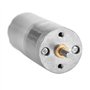 Moteur à Engrenages Dc 12v, Moteur à Engrenages électrique à Couple élevé Avec Réducteur De Vitesse Micro 25ga-370 Arbre Central