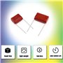 Condensateur Polypropylène Assortiment Condensateurs de Film en Polyester Métallisé Assortiment400V 630V Comprend 1uf 10nf 22nf 