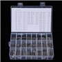 Samfox 280 Pièces Assortiment de Goupilles Élastiques Acier Inoxydable Pins Assortiment Set M1.5 M2 M3 M4 M5 M2.5 M6 M8 avec la 