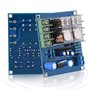 7812 + UPC1237 Relais, module de relais de protection des haut-parleurs 12-24V Carte de circuit imprimé étamée à double face de 