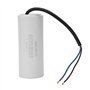 CBB60 Condensateur de course avec fil conducteur 250V AC 100uF 50 / 60Hz pour compresseur d'air de moteur
