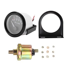 EBTOOLS pour 1974 cj5 Oil Pressure Gauge pour Oil Pressure Gauge kit pour Oil Pressure Gauge Jauge de Pression d'huile 12V