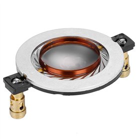 Topiky DIY 34.4mm Tweeters Voice Coil Film de Titane Plat 8Ω pour l'audio