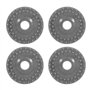 4pcs Roue de Caoutchouc de Machine à Tricoter pour Silver Reed SK840 SK830 SK580 SK270 SK218 SK325 Accessoires de Machine à Tric