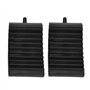 Cales - 2pcs voiture de bloc anti-dérapant, pneus d'arrêt Block, pneus Slip Stopper, arrêt Cales l'alignement des roues Bloc des