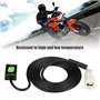 KSTE Indicateur de Vitesse Moto, Moto ECU Branchez Mont 6 Indicateur de Vitesse numérique de Vitesse, Levier de Vitesses d'affic