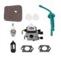 Broco Carburateur Kit Remplacement pour STIHL FS55 FS55R FS55RC FS38 KM55 HL45 KM55R Moteur Tondeuses à gazon Accessoires