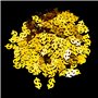 TOYANDONA 100pièces Confettis Forme De Doré Confettis Pailletés pour Décorations De Fête Anniversaires Et Noël Accessoires De Ta