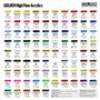 Golden High Flow Acrylic 30ml (1oz) Bottles Fluorescent Green