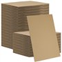 PINGEUI Lot de 60 feuilles de carton ondulé A4