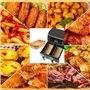 Leylve 125 Pièces Papier Sulfurisé pour Friteuse à Air, 22x14cm Airfryer Papier Sulfurisé, Accessoires pour Friteuse à Air Compa