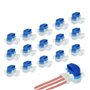 CTRICALVER connecteur étanche 15 pack connecteur de câble connecteur étanche sertissage accessoires de tondeuse à gazon automati