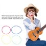 Ukulele Strings Colored, Ukulele Cordes Nylon Ukulele Coloré pour le remplacement des cordes Ukulele