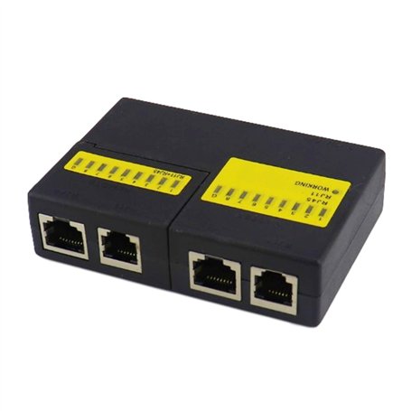 SHANFEILU Testeur de câble réseau RJ45 RJ11 RJ12 UTP Ethernet LAN Câble téléphonique Testeur multifonction Outil de mise en rése