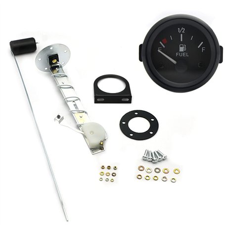 CENPEK Jauge de carburant 2 pouces 52mm compteur universel de jauge de niveau de carburant de voiture avec capteur de carburant