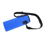 MOUMOUTEN Porte Bouteille Bandouliere, Sac Porte Bouteille Isotherme Couvercle Isolé Pour Bouteille D'Eau 1L, Pochette Transport