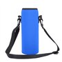 MOUMOUTEN Porte Bouteille Bandouliere, Sac Porte Bouteille Isotherme Couvercle Isolé Pour Bouteille D'Eau 1L, Pochette Transport