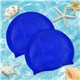 Newaner 2 Pièces Bonnet de Bain pour Enfants en silicone, protection auditive, Revêtement Ripstop pour le confort et la résistan