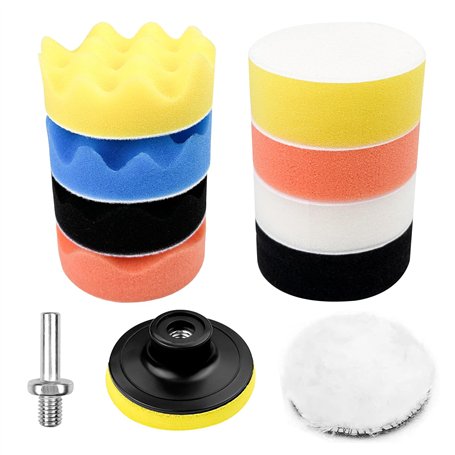 Newpop 11 Pièces Éponge de Polissage